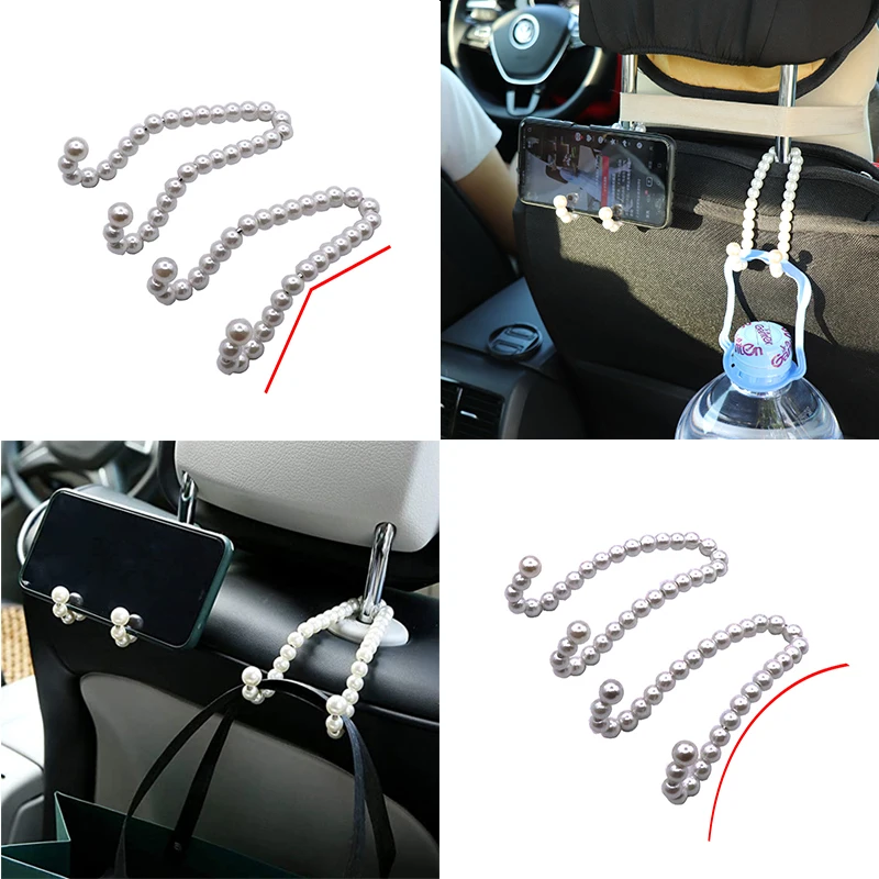 Multi Functional Car Seat Headrest Hanger Hook Car Accessories Portable Car Hook