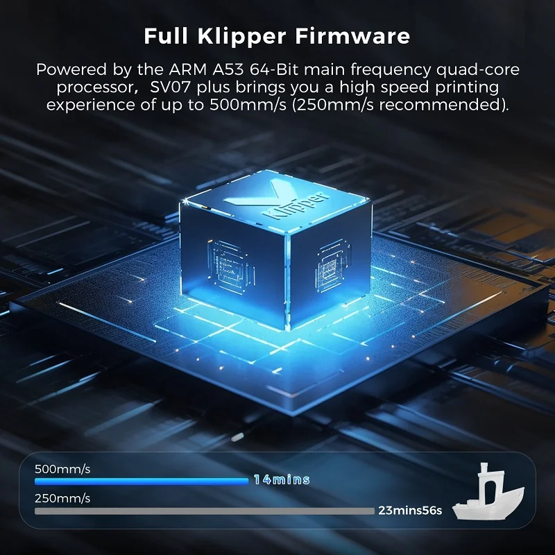 Оптовая продажа SOVOL SV07 Plus Быстрый 3D принтер FDM плюс максимальный размер печати 300*300*350 мм с прошивкой Klipper