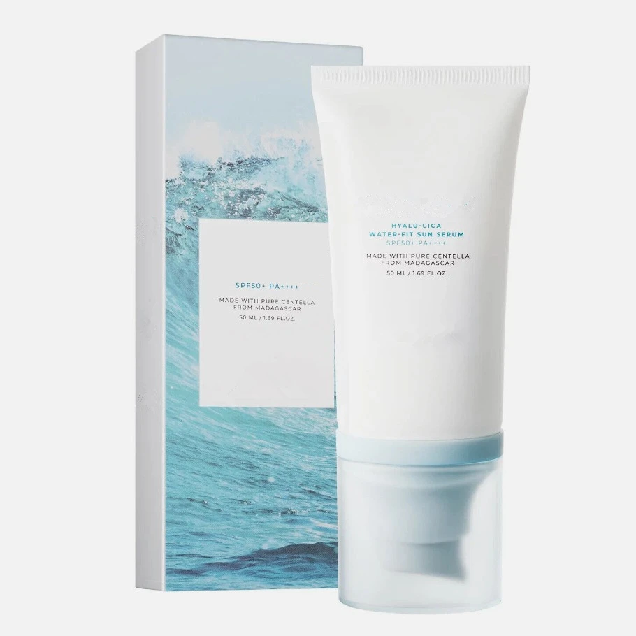 Водная Солнцезащитная сыворотка Hyalu-CICA 50 мл 1 69 fl.oz Ультралегкая 1004 осветляющая морщины SPF +