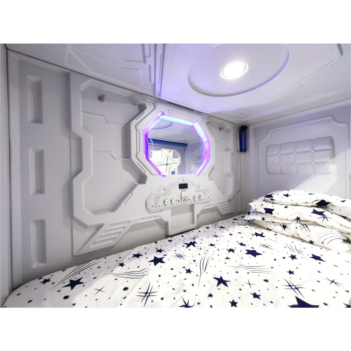 Sleep cabin Indoor Hospital Bedroom Room Single Double Space Bed Sleep Capsule Hotel sleeping pod smart capsule bed
