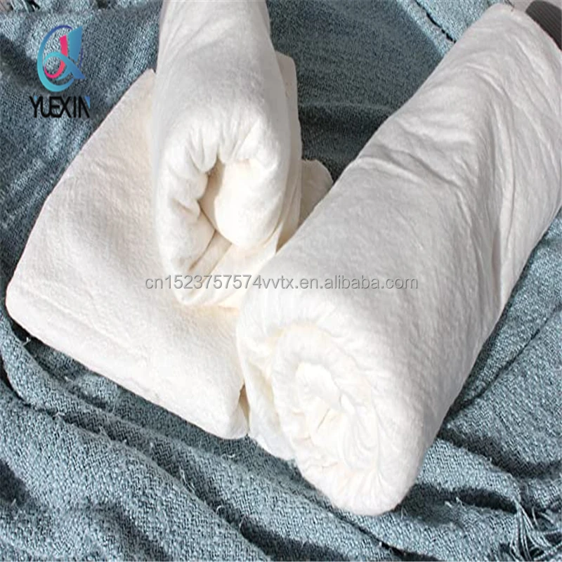 Polyester Wadding  Nonwoven Thermal Bonded Polyester Cotton Wadding Rolls Cotton batting for quilts