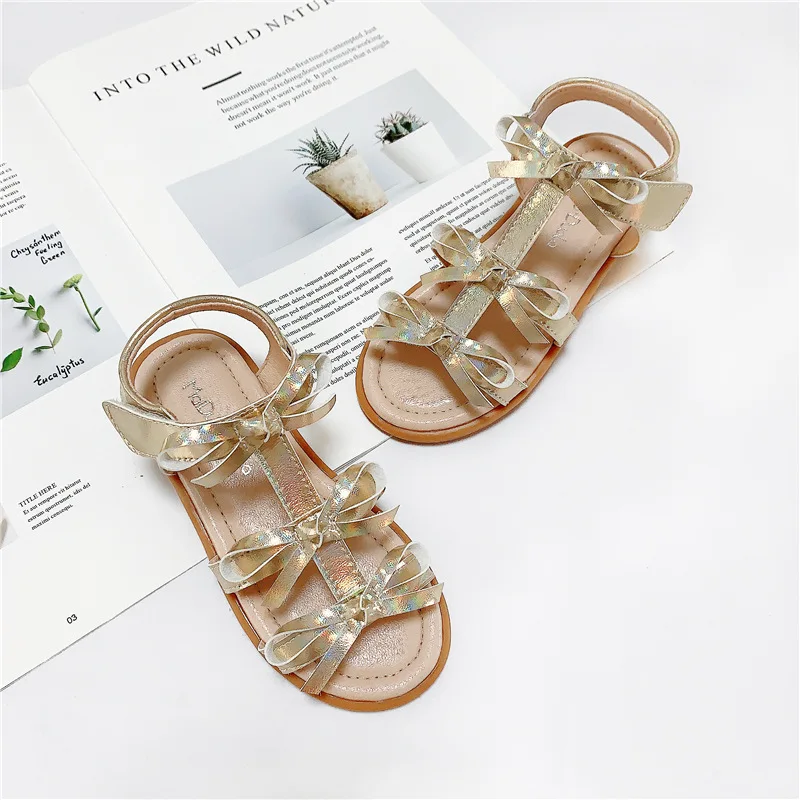 
 Летняя новая дизайнерская прозрачная детская обувь or60464a, босоножки с мягкой подошвой в горошек и леопардовым принтом для девочек  