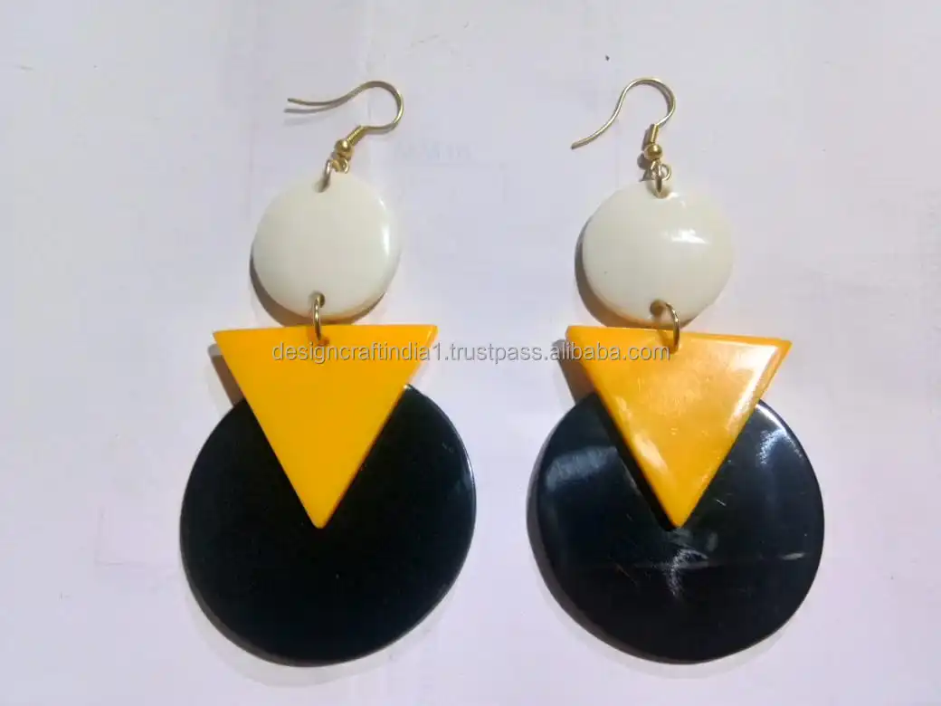 Best Quality New Collection Jewellery Resin Earring for Girls Gifting Use Earring with Custom Logo from Indian Manufacturer