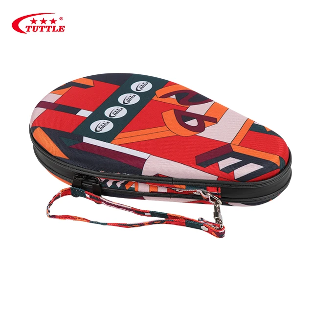 
TUTTLE Gourd shape Table tennis racket bag new currents thickening Flower color Large capacity portable type 