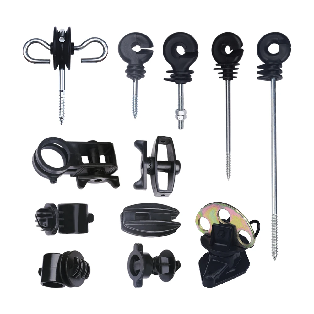 Cheap Weld Iron Electric Fence Wire Ring Insulation Screw For Electric Fencing System Gate Valve Handles