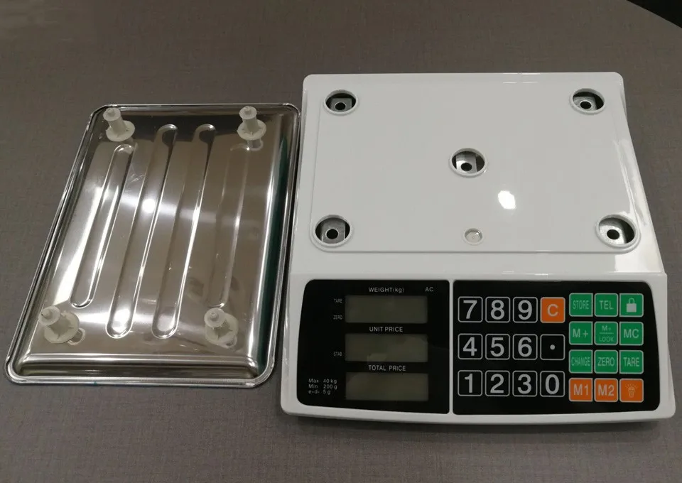 DAWOOD new design touch keypad pricing scale electronic commerical weighing pricing scale