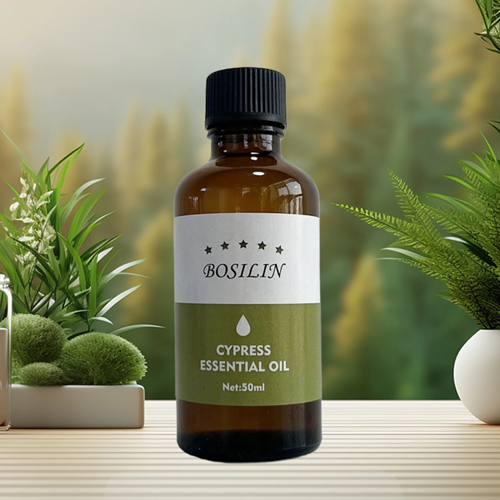 Cypress Oil  Private Label Cypress Essential Oil with Plant Essence Calming Fragrance for Women and Men