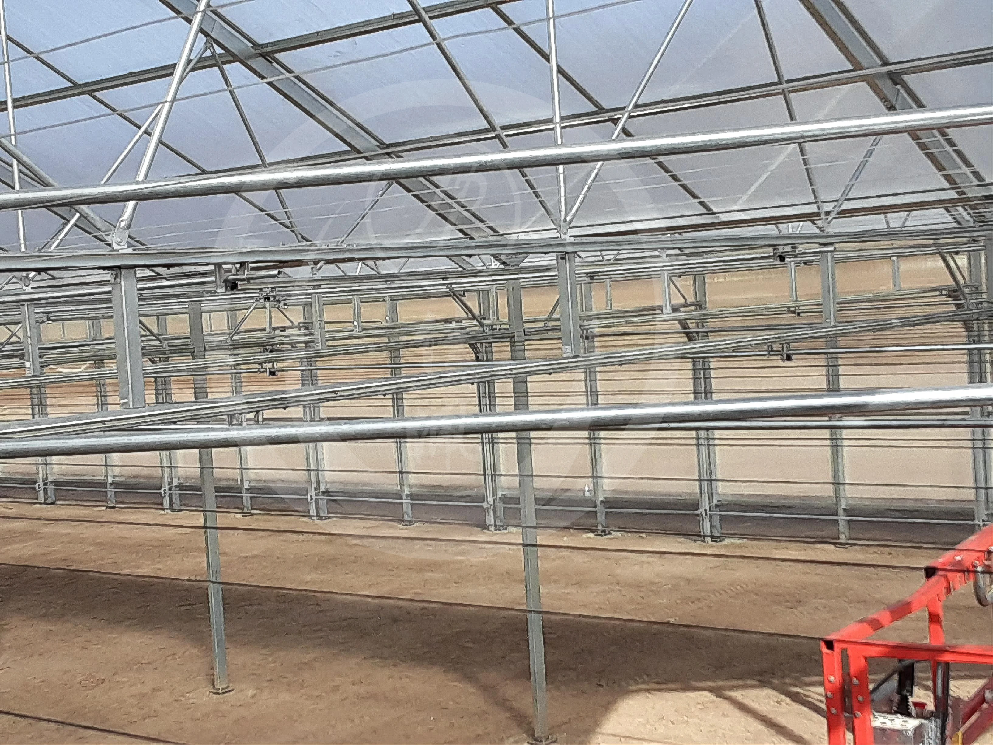 Pc Sheet Greenhouse Polycarbonate Agriculture Greenhouse Commercial Greenhouse  with Tomato Growing System Large