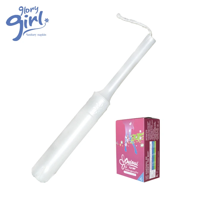Vaginal long organic vaginal detox sterile tampon applicator