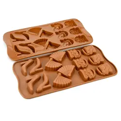 Silicone Cake Mold For Ice Cream Popsicle Molds Ice Cube Chocolate Silicone Mould