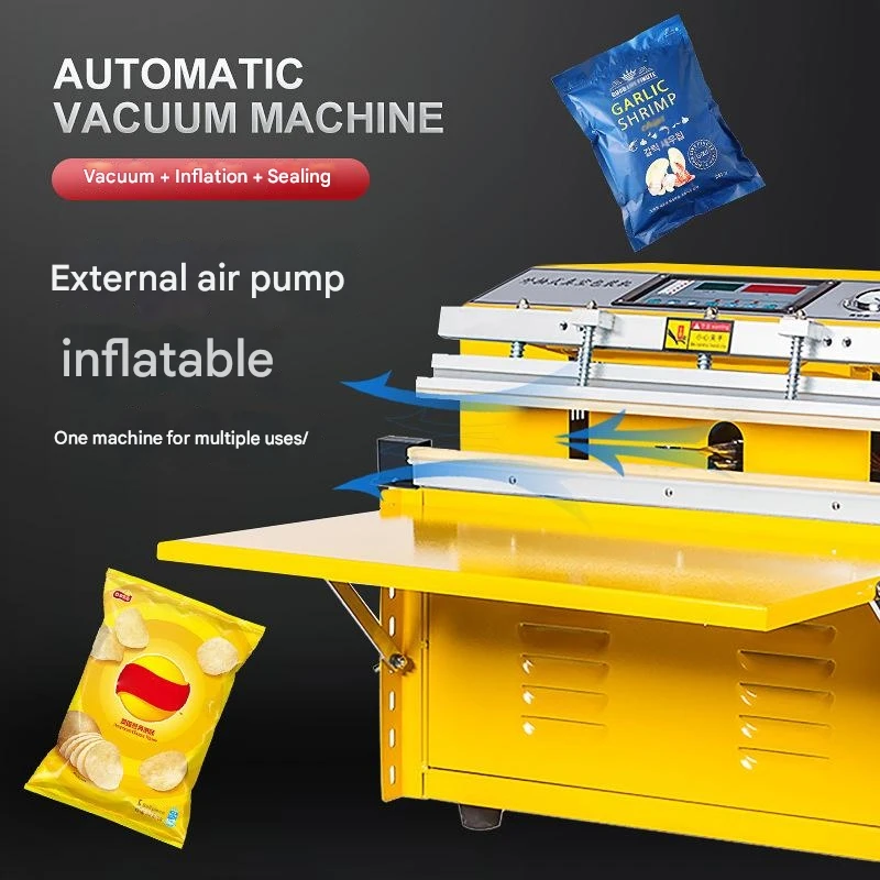 electric vacuum sealer High efficiency Easy to operate Fully automatic vacuum pack food sealer