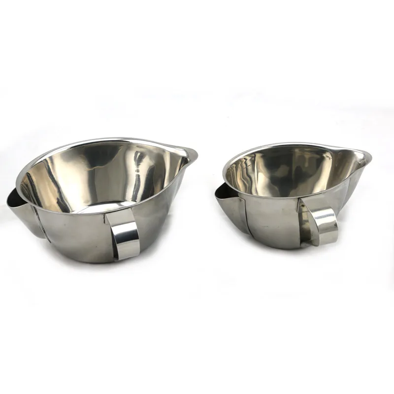 Oil Fat Separator Bowl Gravy Strainer Stainless Steel Oil Filter Soup Bowl with Handle Grease Oiler Filter Kitchen Tool Good