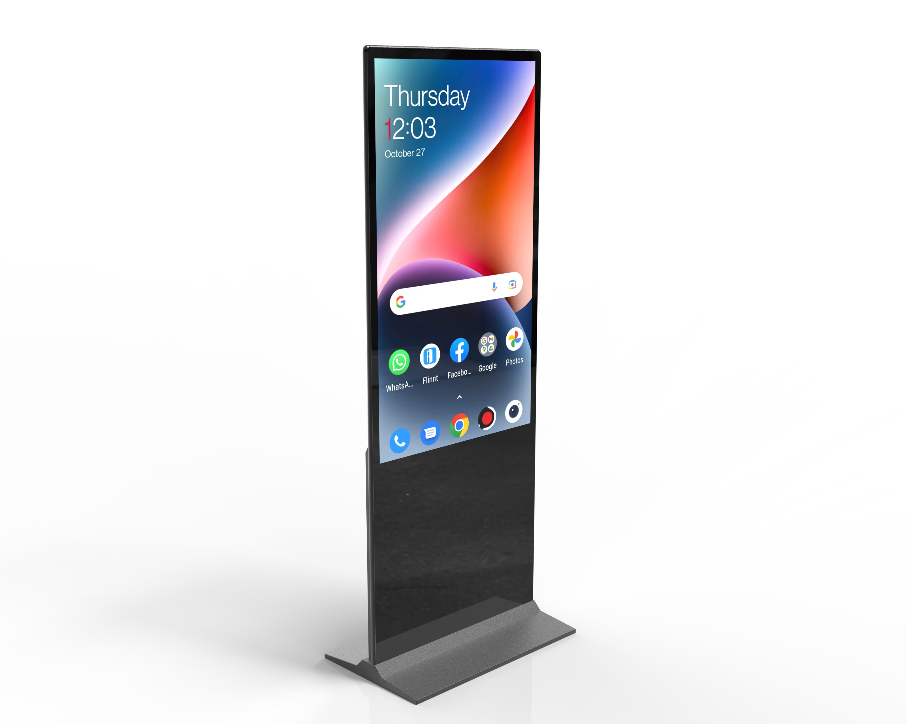 Высокое качество HD 43 дюймов Крытый Adplayer экран LCD Digital Signage напольный
