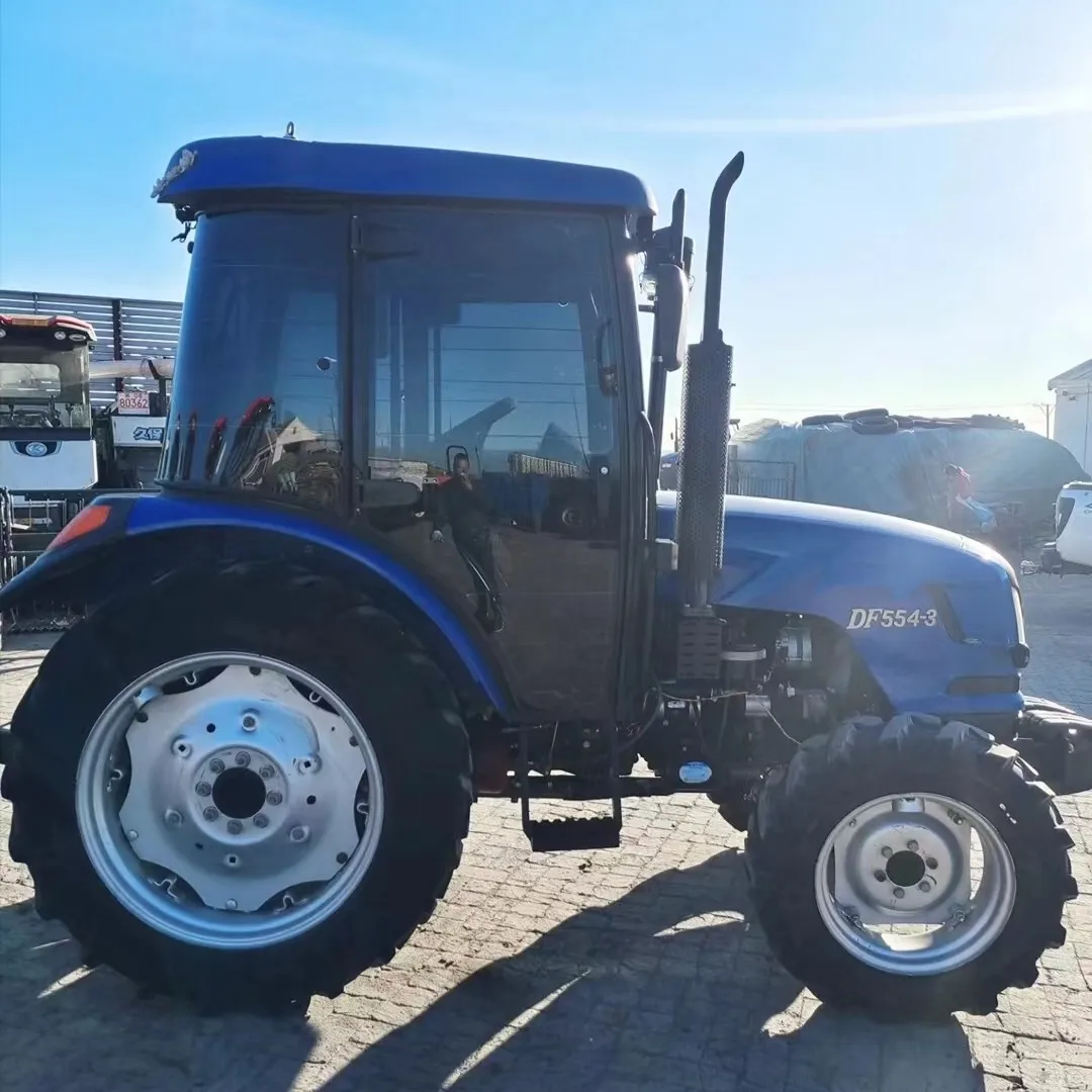 cheap 55hp agricultural farming tractors mini tractor 4x4 for sale