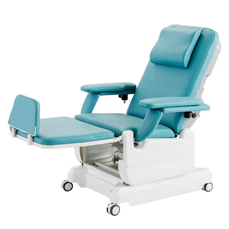 Hospital Chemotherapy Infusion Phlebotomy Donation Collection Mobile Electric Blood Donor Drawing Hemodialysis Dialysis Chair