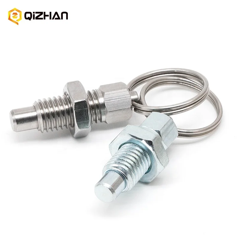 GN717 Pull Ring Spring Pin Indexing Plunger