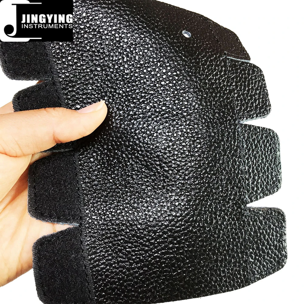 2022 Jingying Music Instrument Accessories,Black Cowhide French Horn Hand Guard Protective Cushion