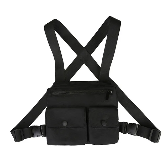 Chiterion Oxford Sports Chest Rig Bags Tactical Crossbody Streetwear Shoulder Sling Vest Pack Hip Hop Women Waist Bag Men Bumbag