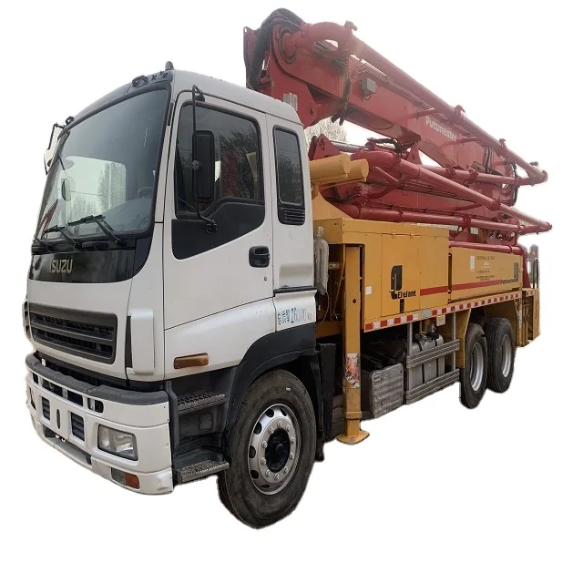 Б/у бетононасос putzmeister б/у 38 м, насос слона, Япония, ISUZU chasis, отличное состояние, распродажа