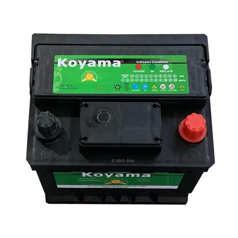 MF Automotive Lead Acid Battery Japanese Vehicles JIS Standard 12V 32AH 80AH Maintenance Free Car Battery UPS 48V 150AH Capacity
