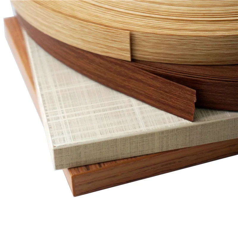 high gloss melamine board plastic PVC edge trim PVC edge strip