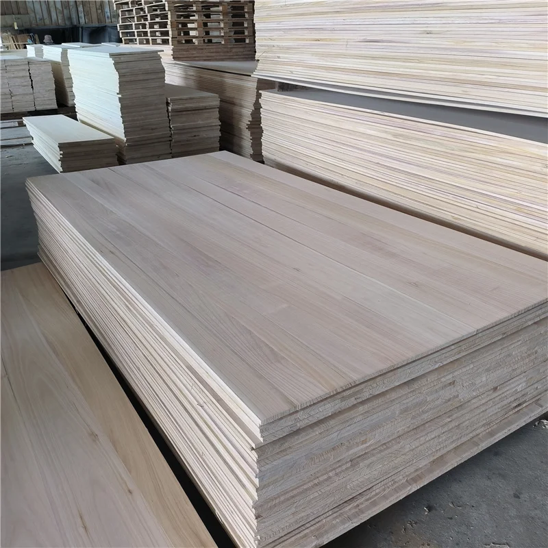 Hot sale paulownia solid wood board timber paulownia wood price m3 paulownia sheets furniture home decoration