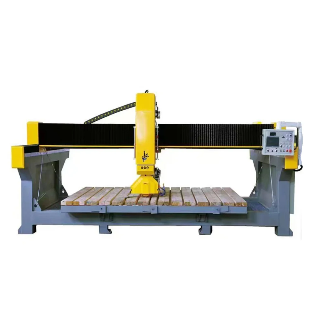 automatic cnc 5 axis bridge saw granite marble stone cutting machine price