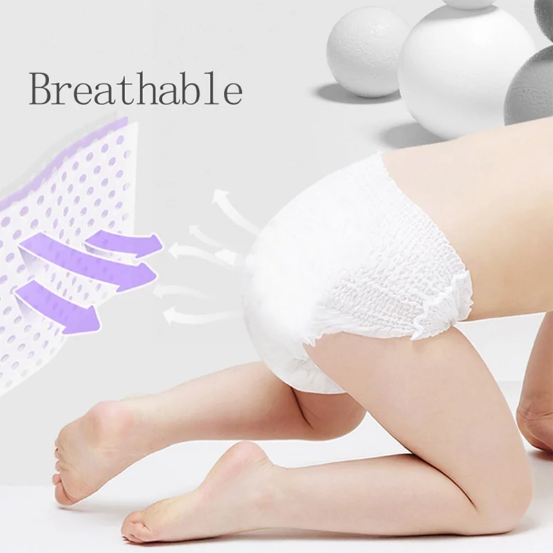 Free Sample Custom Wholesale Softcare Baby Diaper Breathable Highly Absorbent Disposable Baby Diaper Pants