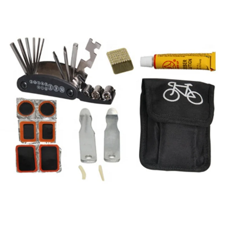 
Mountain Bike Bicycle Repair Tools Cycling Flat Tire Repair Bicycle Tire Repair Tool set 
