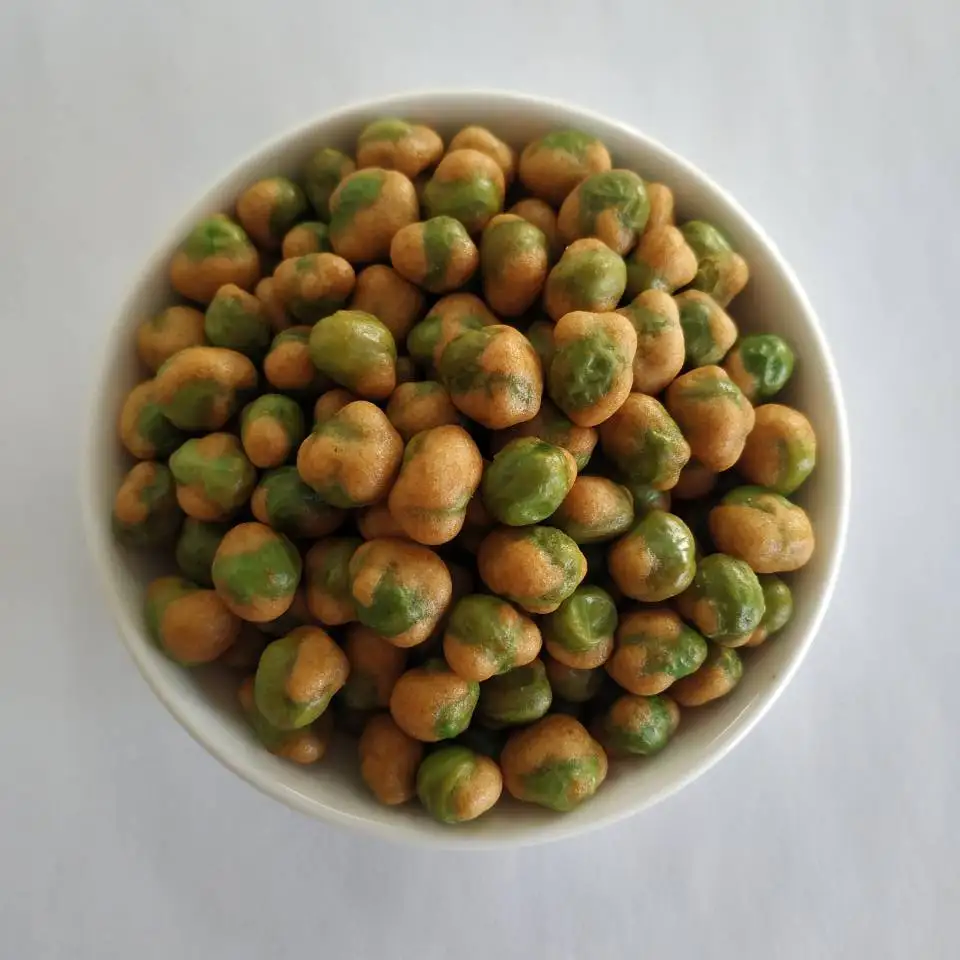 
Factory Green Beans Snack / soy sauce flavor Coated Peas Green Pea 