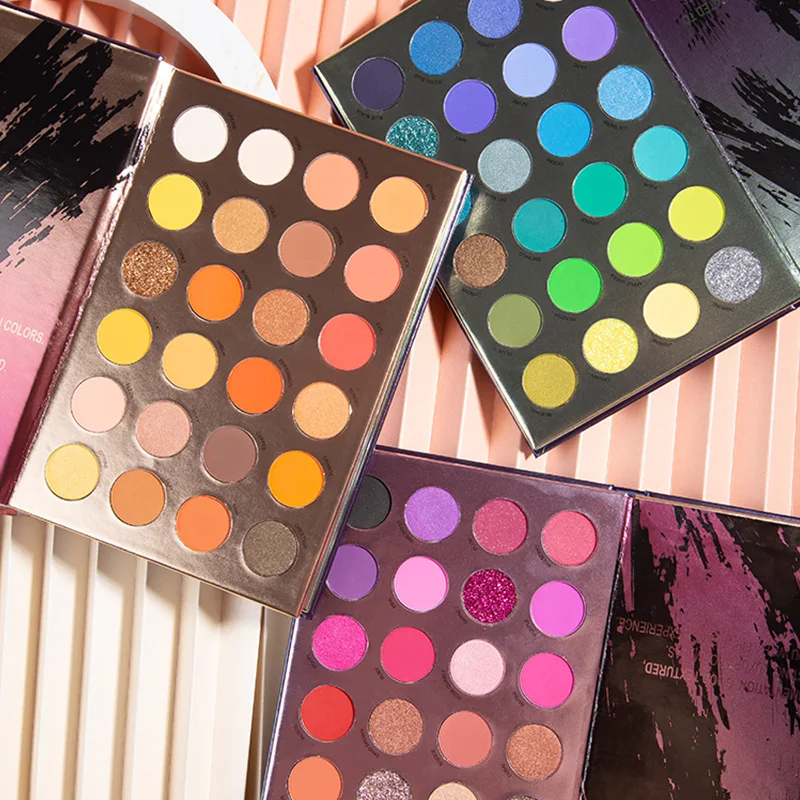 Eye shadow Books 72 Colors long lasting and waterproof Matte Eye shadow Palette Glitter Eye Shadow Book
