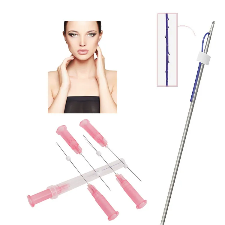 eye thread 30G 38mm fashion thread lift face lift therapy and face thread lifting for deep wrinkle with ce