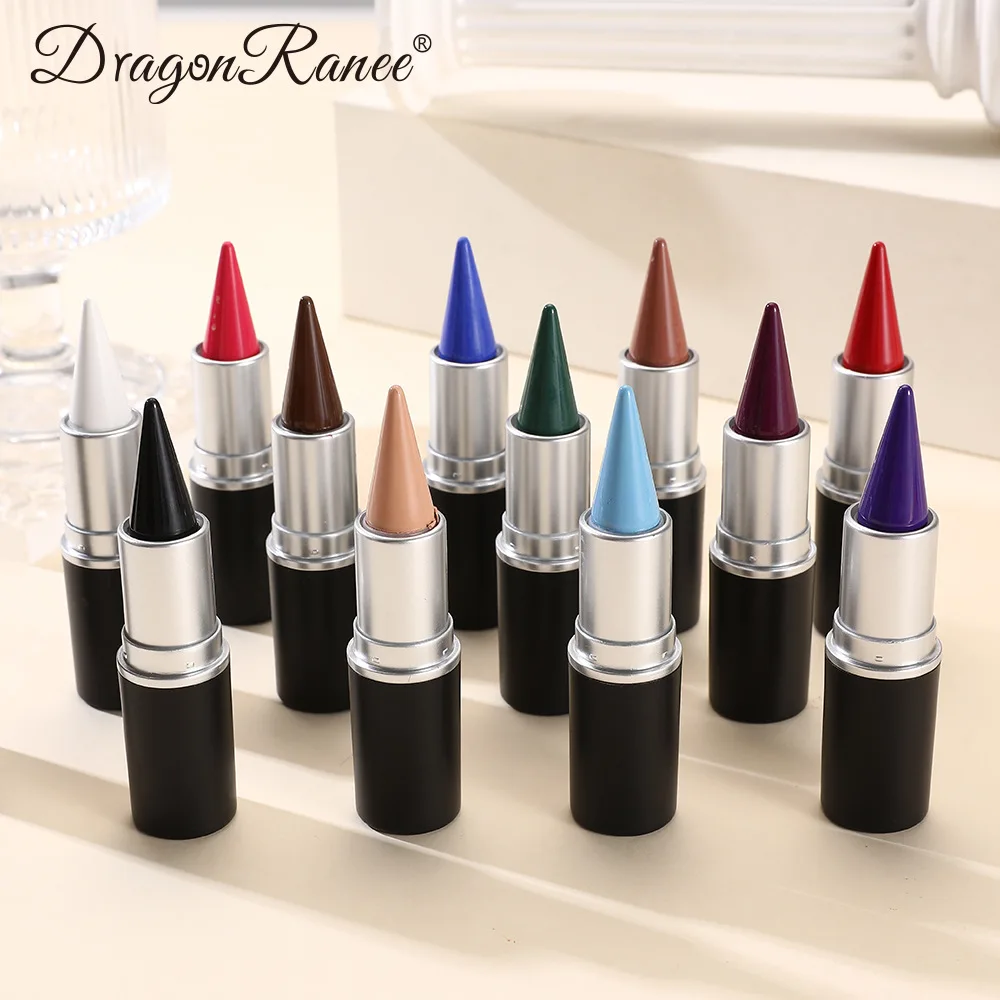 Vendor Wholesale White Black Private Label Graphic Eye Liner Colorful Long Lasting Color Makeup Gel Eyeliner