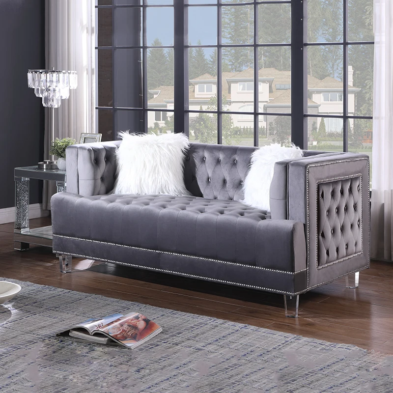 Современный мягкий шезлонг chesterfield диван для гостиной мебель
