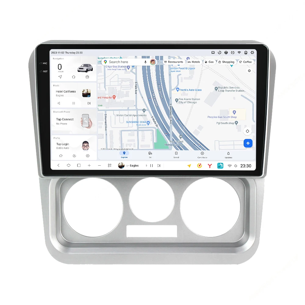 MEKEDE DUDU7 Android 13 gps navigation system car-play auto 360 camera For Geely CK 2008 - 2016 8core 4G LTE