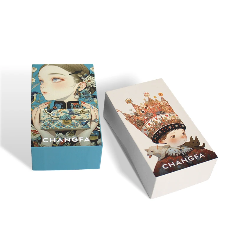 Manufacturer Direct Custom Boutique Gift Box Removable Lid and Neck Packaging with EVA Velvet Insert Premium Paperboard Box