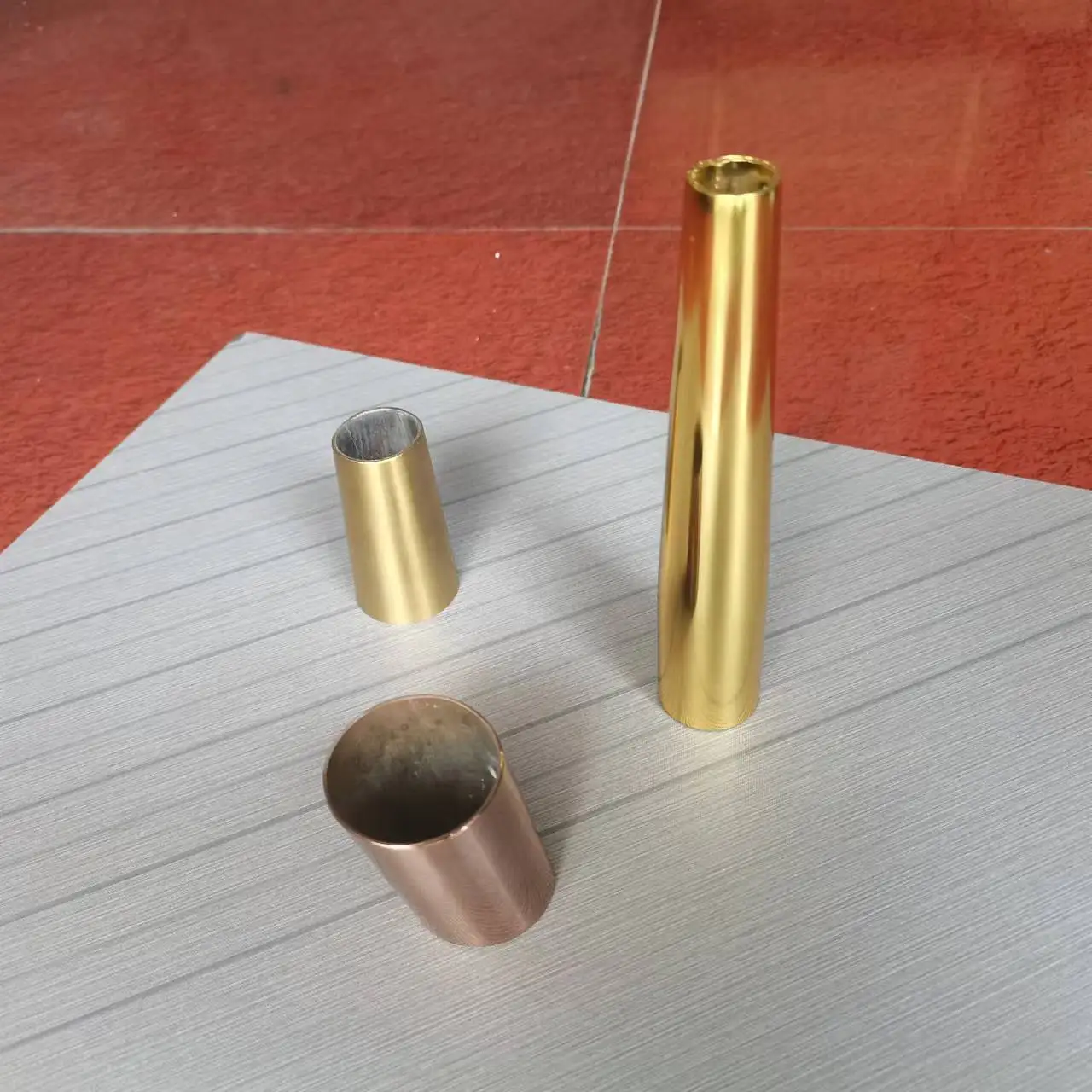 3 to 30cm Gold Rose gold chrome sliver Iron SS 201 brass leg Tips covers for cabinet Sofa Chair Leg protector Sofa leg Cap Cups