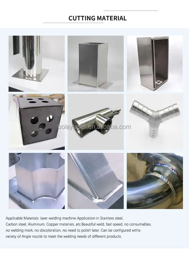 Портативный лазерный сварочный аппарат, полностью автоматическая волоконно-оптическая сварка, лазерный сварочный аппарат для нержавеющей стали, углеродистой стали