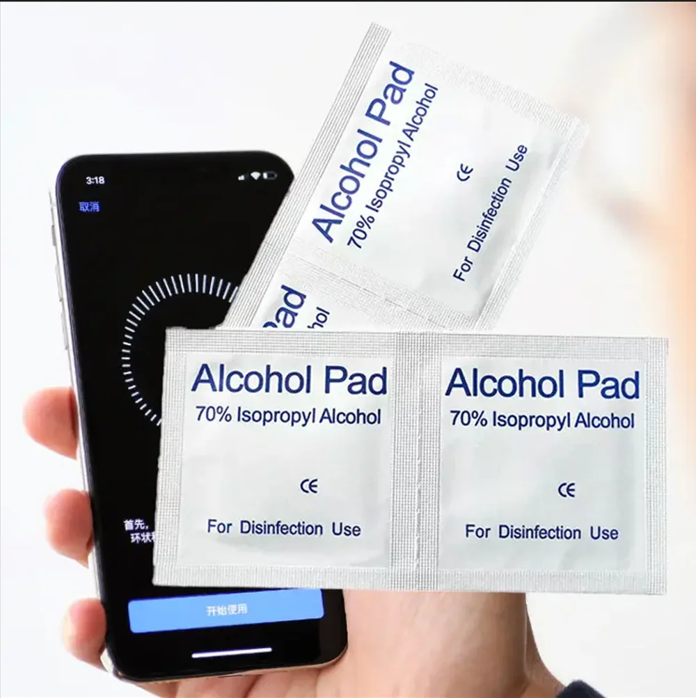 High Quality Disposable Isopropyl Alcohol Pad Multi-Purpose Non-Woven Cleaning Sterile