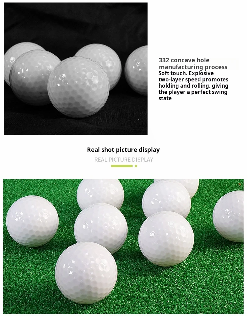 OEM Hot Selling Wholesale Tour Stable High Bounce Night Led Durable Golf Flashing Glowing Ball Led Malbon Golf Balls