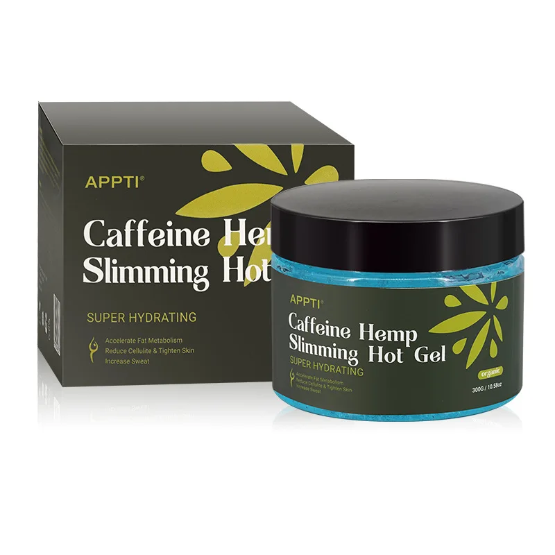 Private label anti cellulite Fat Burning caffeine slimming hot gel