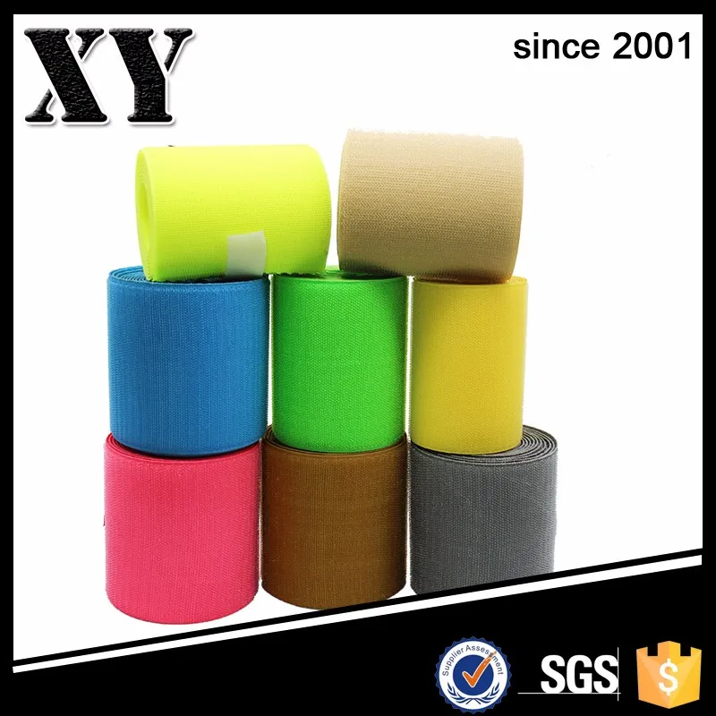 Nylon Material  Tape Abrasion Resistance White Hook And Loop Tape And Plastic bags hook and loop tape