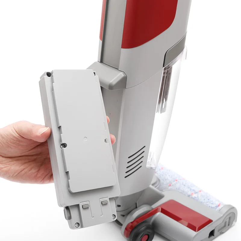 Red Color Carpet Cleaner With soft and hard brush