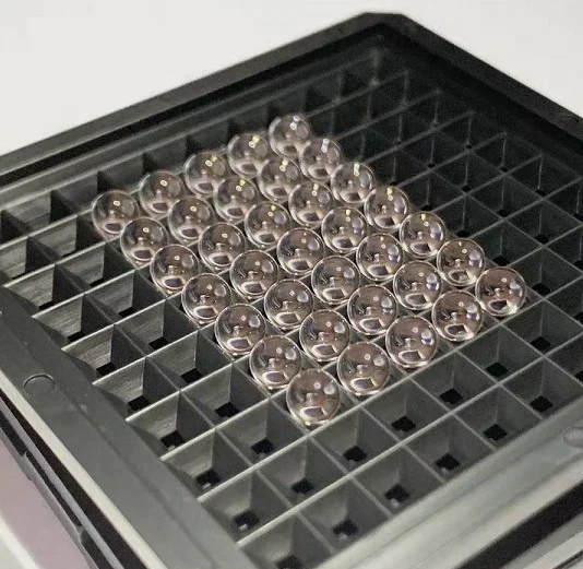 M-Lac130 High Precision 0.3mm ~30mm Synthetic Corundum Grade 10 Optical Glass Ball