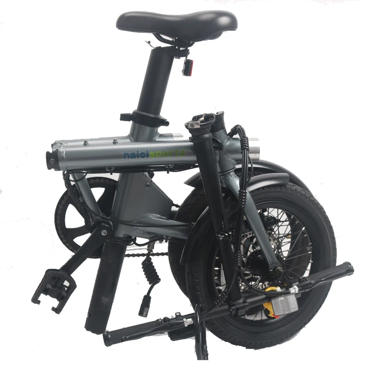 Naicisports C1 16inch smart folding electric bike 36V foldable ebike 250W/350W road city foldable ebike bicycle for girls