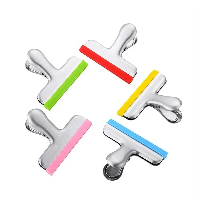 Bag Clips Wholesale Customized Chip Food Bag Clips Covered with Silicone