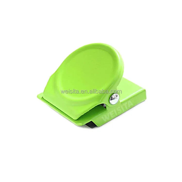 8-piece metal clip refrigerator whiteboard wall hanging magnetic notepad color magnetic metal green magnetic clip