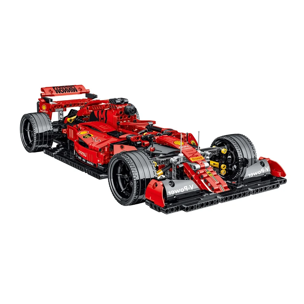 Конструктор Радиоуправляемый Mork 023005-1 набор строительных блоков F1 из феррарида для детей