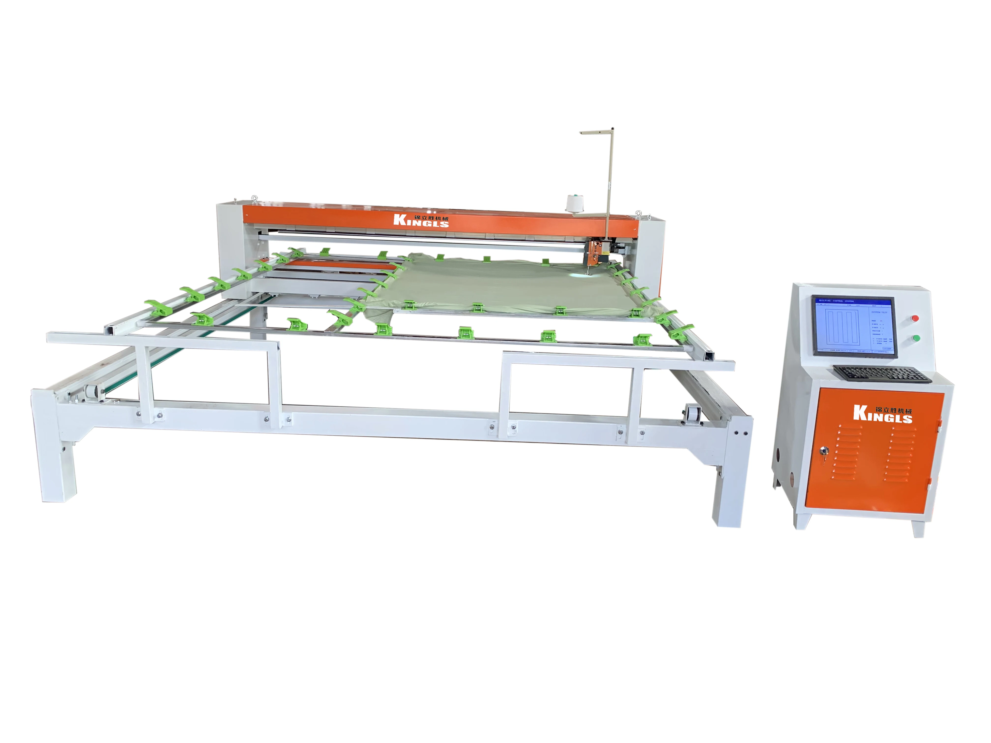 Single Head Easy Operated Computer Control Industrial Single Needle Quilting Machine