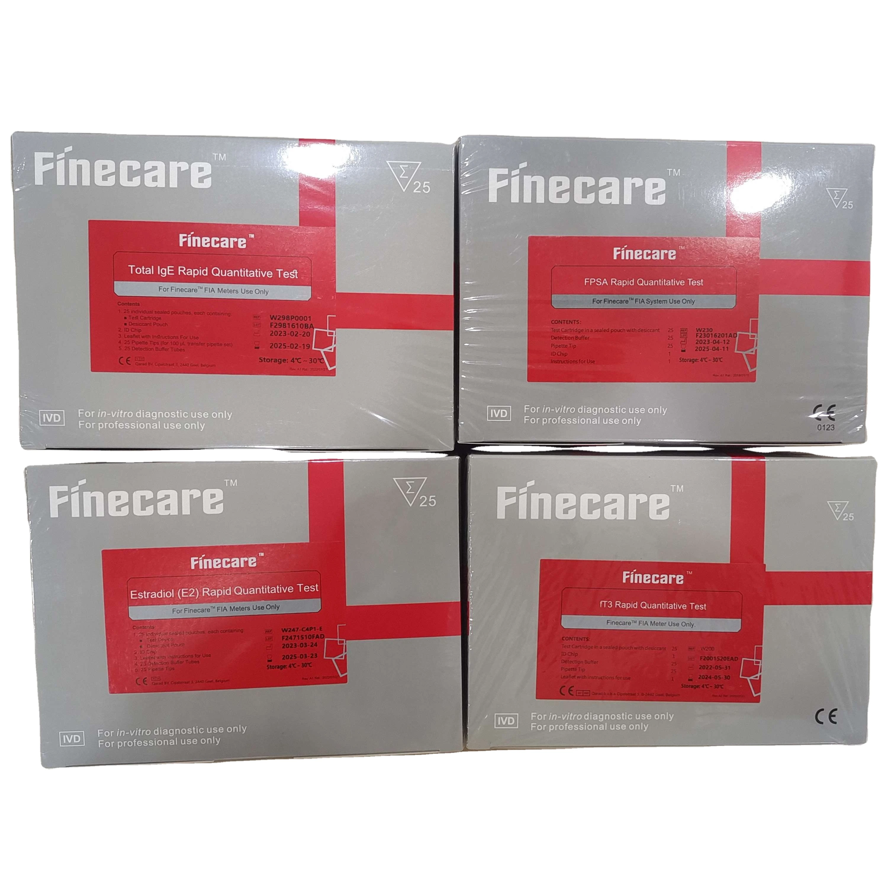 Wondfo Finecare Various FAI Rapid Care Quantitative Detection Test Reagent Strips